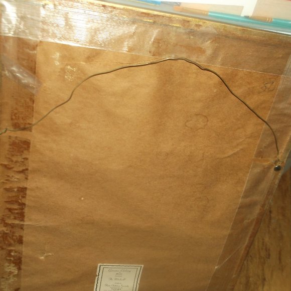 vintage framed etching prints.by Pierre set of 2 - Picture 8 of 8